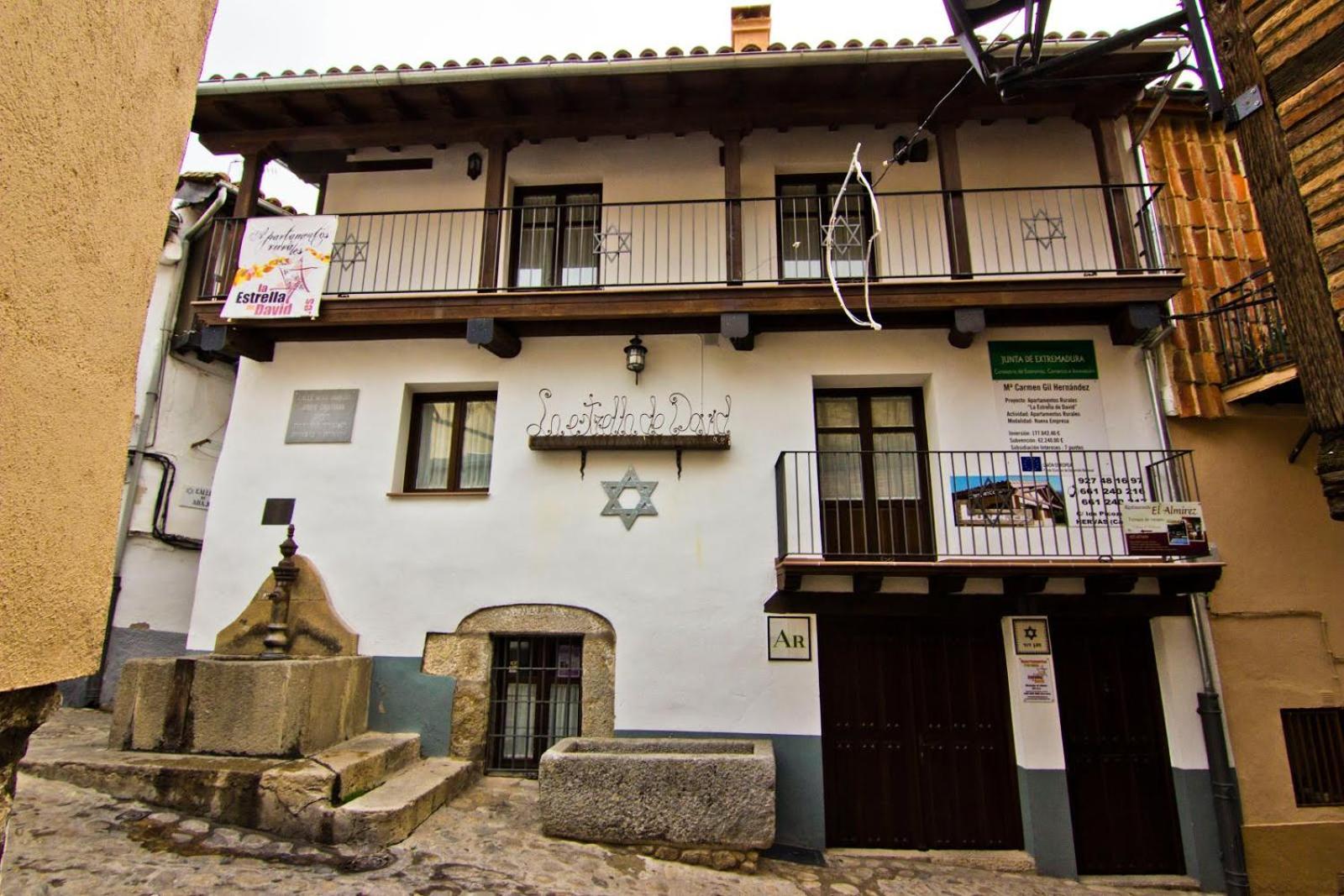 La Estrella De David, Apartamentos Rurales Hervas Exterior photo